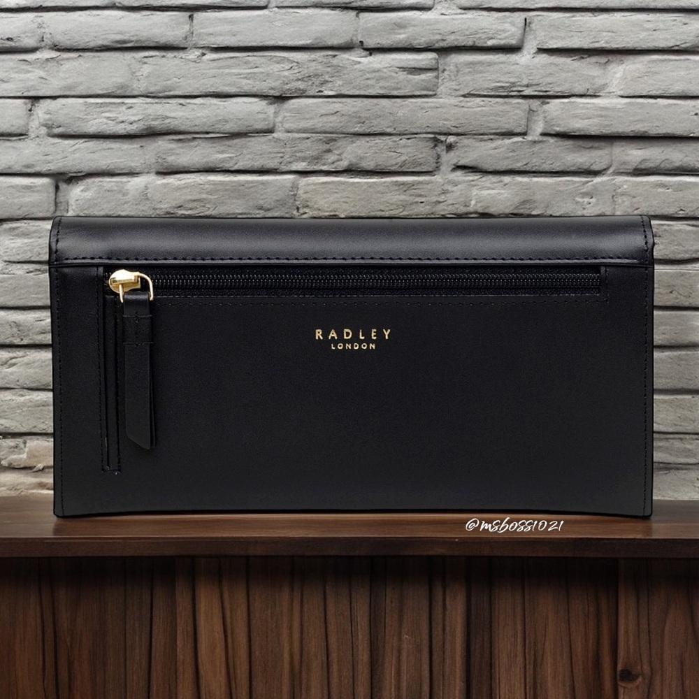 RADLEY LONDON Scottie Dog Wallet in Black NWT - Picture 2 of 4